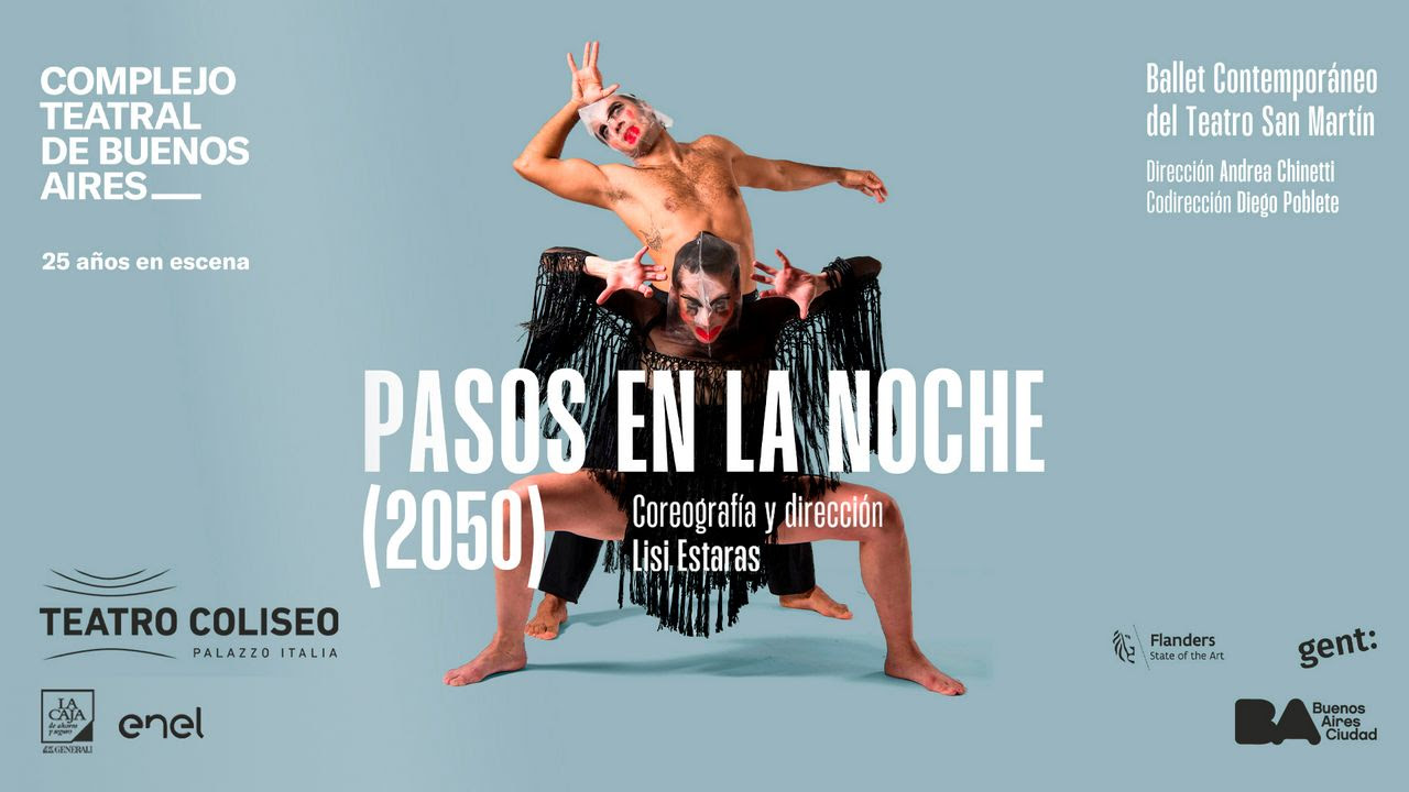 Pasos en la noche de Lisi Estaras en el Teatro Coliseo