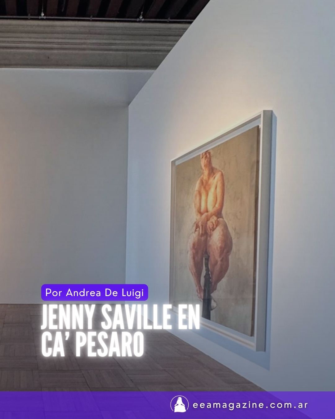 Lee más sobre el artículo Jenny Saville en Ca’ Pesaro